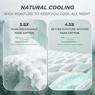 Cooling Bamboo Waffle Blanket